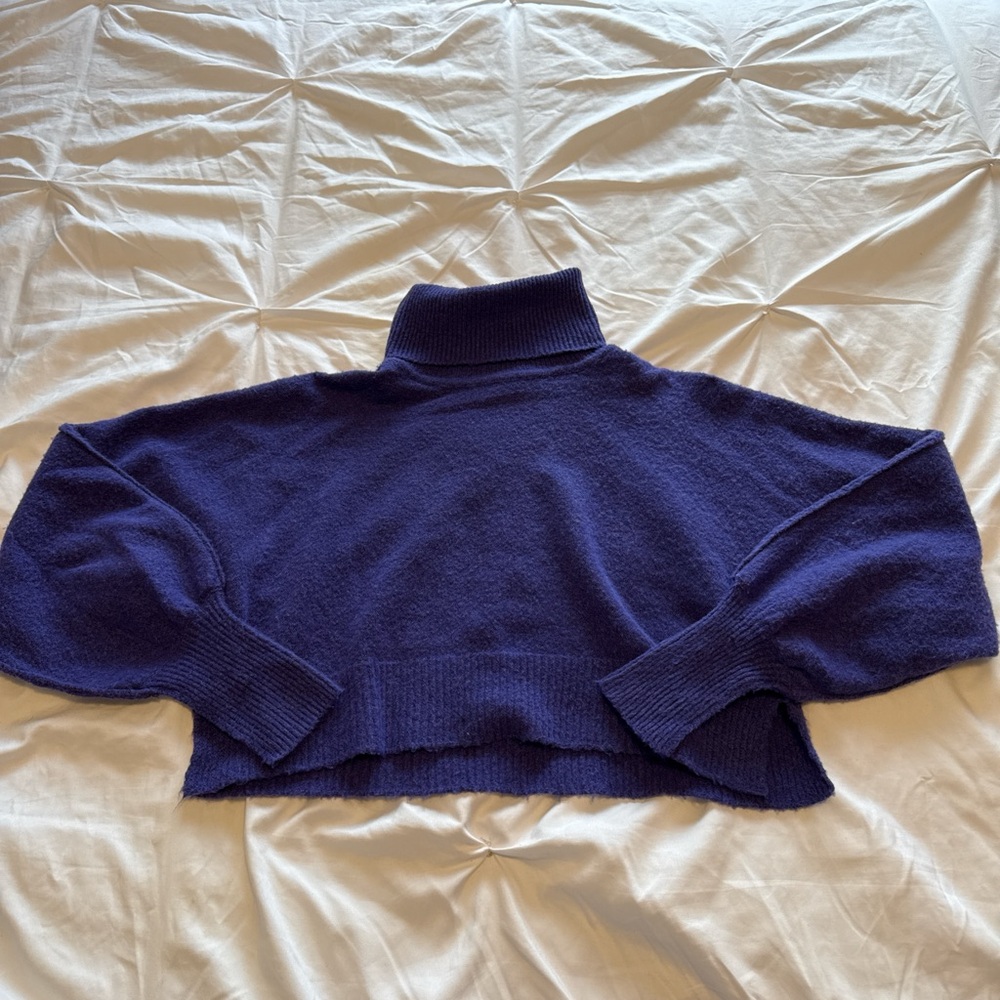 Urban Outfitters Deep Blue Turtleneck Sweater